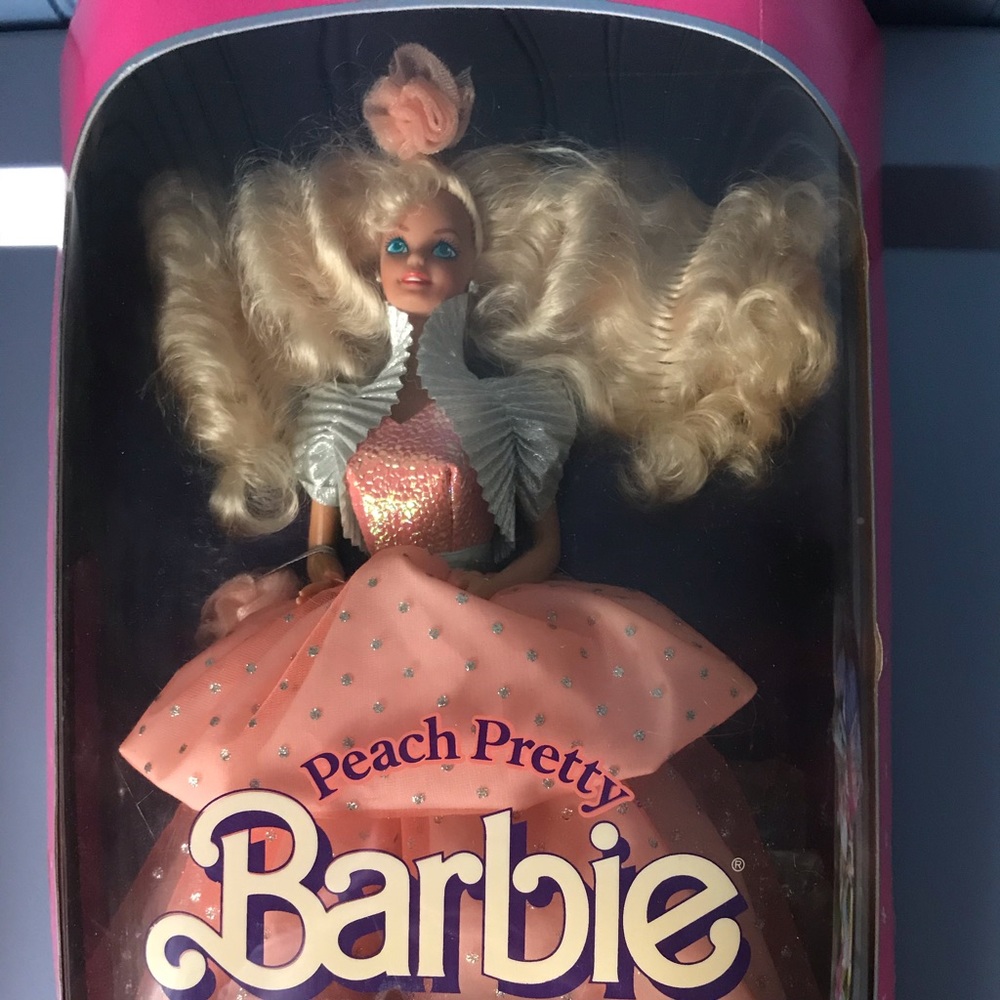 Peach Pretty Barbie Doll